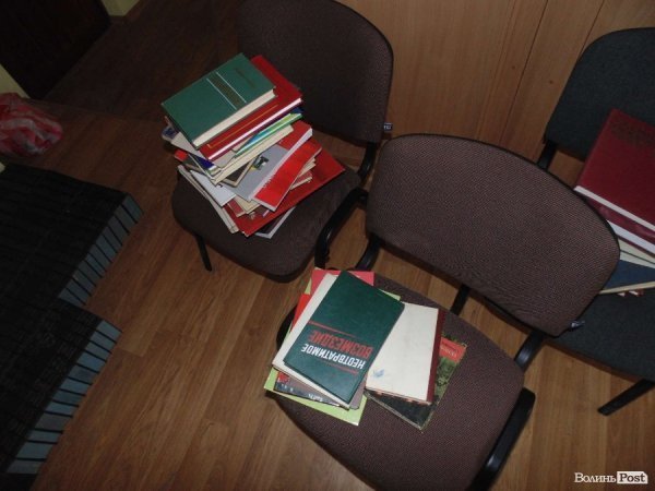 «Апокаліпсис» в офісі волинських комуністів. ФОТО