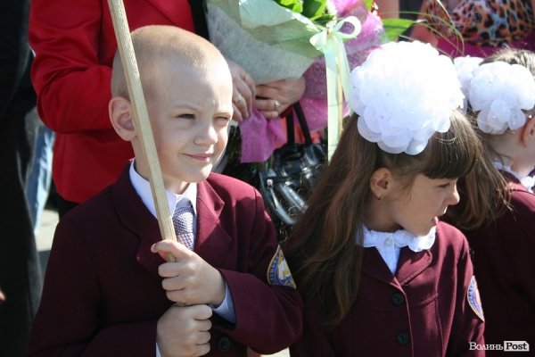 У школах Луцька – останній дзвінок 