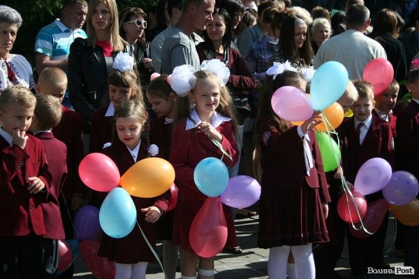 У школах Луцька – останній дзвінок 