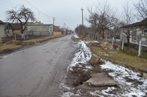 вулиця якою прокладатимуть каналізаційну мережу