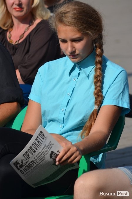 Вуличні лектори розповіли про старовинну долю Луцька. ФОТО