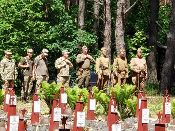 На Волині перепоховали останки 38 невідомих солдат часів Другої Світової. ФОТО