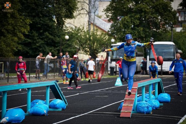 Волинські рятувальники здобули Кубок України з пожежно-прикладного спорту. ФОТО