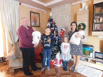 «Сльози котилися від несподіванки»: перша на Волині двійня у 2021 році народилася в сім'ї з двома дітьми