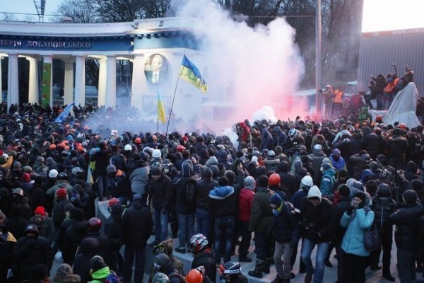 Сутички у Києві: як усе починалося. ФОТО