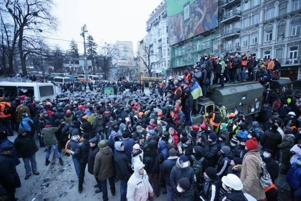 Сутички у Києві: як усе починалося. ФОТО