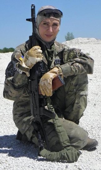 Кухар волинської бригади увійшла в ТОП-11 красунь-бійців АТО. ФОТО