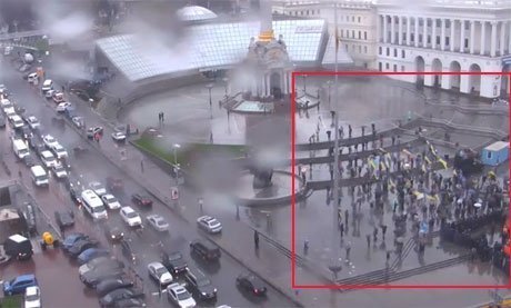 На майдан у Києві вивели «Беркут». ФОТО