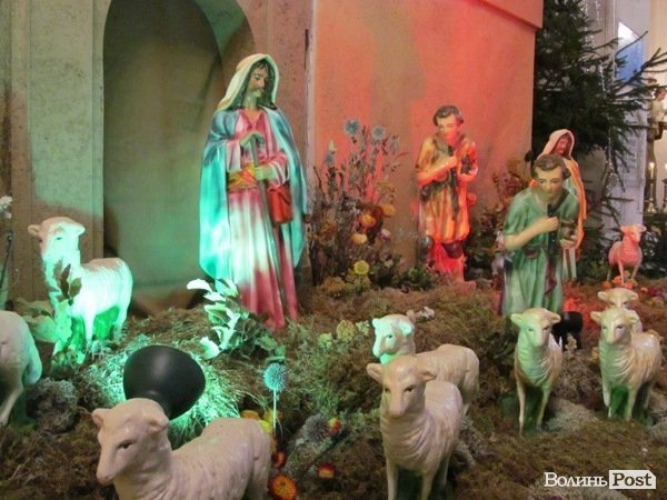 Як римо-католики Луцька святкували Різдво. ФОТО