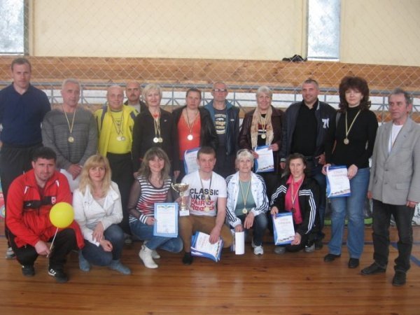 Луцькі ветерани - знову чемпіони. ФОТО