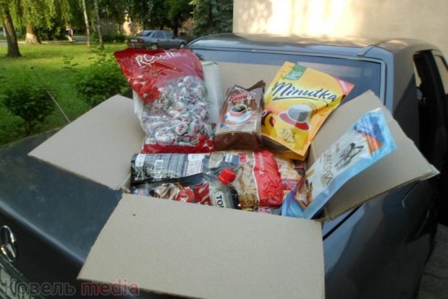 Небайдужі волиняни зібрали та відправили продукти бійцям на передову. ВІДЕО