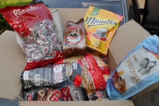 Небайдужі волиняни зібрали та відправили продукти бійцям на передову. ВІДЕО
