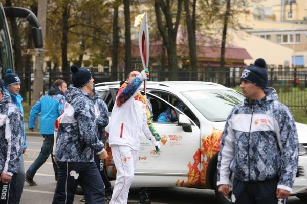 Пригоди факела в Москві: Олімпійський вогонь учетверте згас. ФОТО. ВІДЕО
