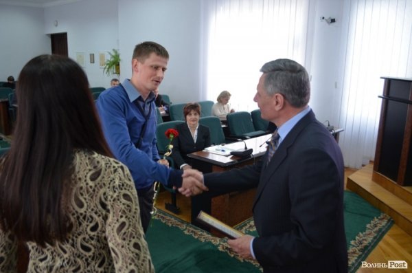 Романюк подякував «левам» луцького бізнесу. ФОТО