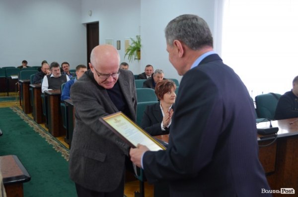 Романюк подякував «левам» луцького бізнесу. ФОТО