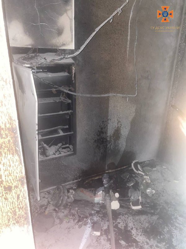 У Прилуцькому сталася пожежа: двоє людей – у лікарні. ФОТО