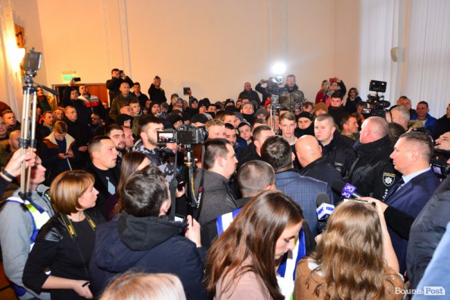 «Волинь – це не кар'єрна сходинка»: з якими претензіями атовці прийшли до Погуляйка. ФОТО