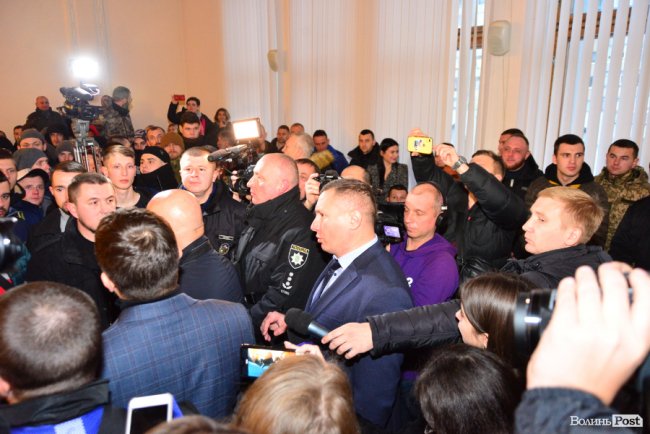 «Волинь – це не кар'єрна сходинка»: з якими претензіями атовці прийшли до Погуляйка. ФОТО