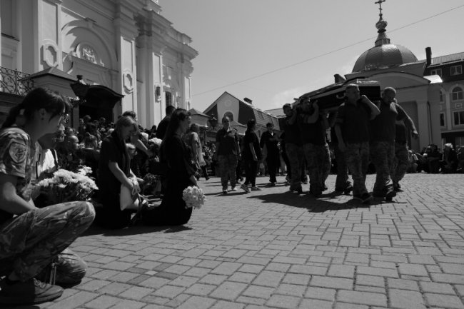 У Луцьку попрощалися із Героєм Олексієм Цехошем