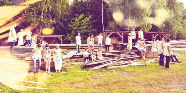 Показ етно-моди в селі на Волині. ФОТО