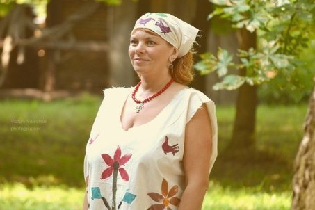 Показ етно-моди в селі на Волині. ФОТО