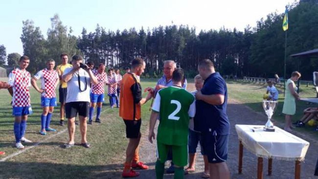 Команда шацьких лісівників перемогла у місцевому турнірі з футболу. ФОТО