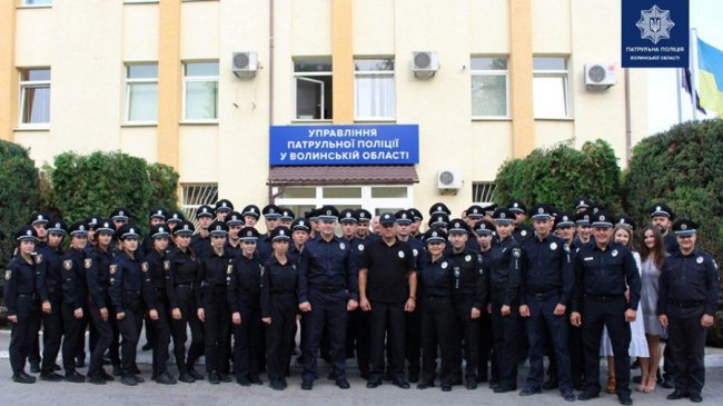 У лавах патрульної поліції Волині – поповнення. ФОТО