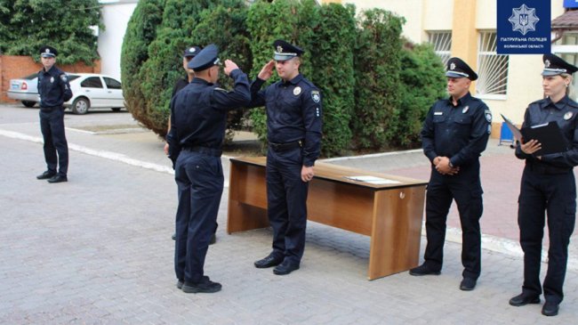 У лавах патрульної поліції Волині – поповнення. ФОТО