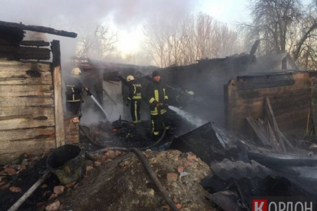 На Волині під час пожежі знайшли тіло людини. ФОТО