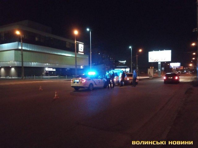 У Луцьку зіткнулися Fiat та Volkswagen. ФОТО