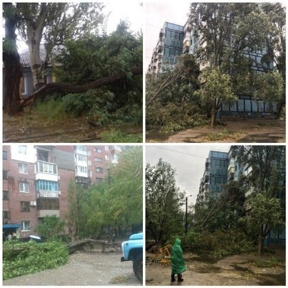 Наслідки негоди 24 вересня в Україні. ФОТО