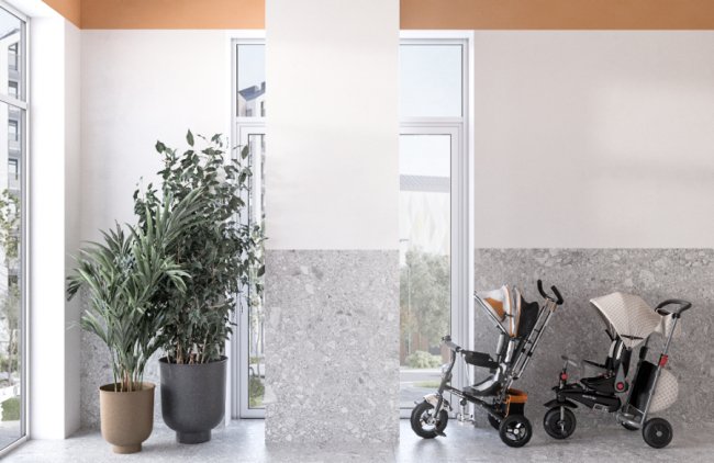 Релакс-зона та душ для собак: показали, яким буде паблік-спейс у ЖК «Амстердам»*