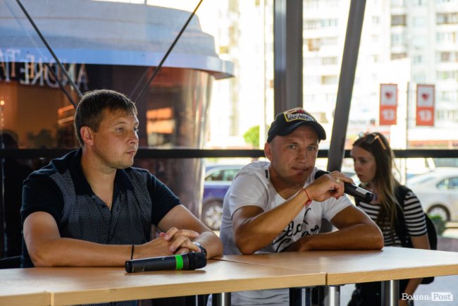 Лучан знайомили з новими гравцями «Волині». ФОТО