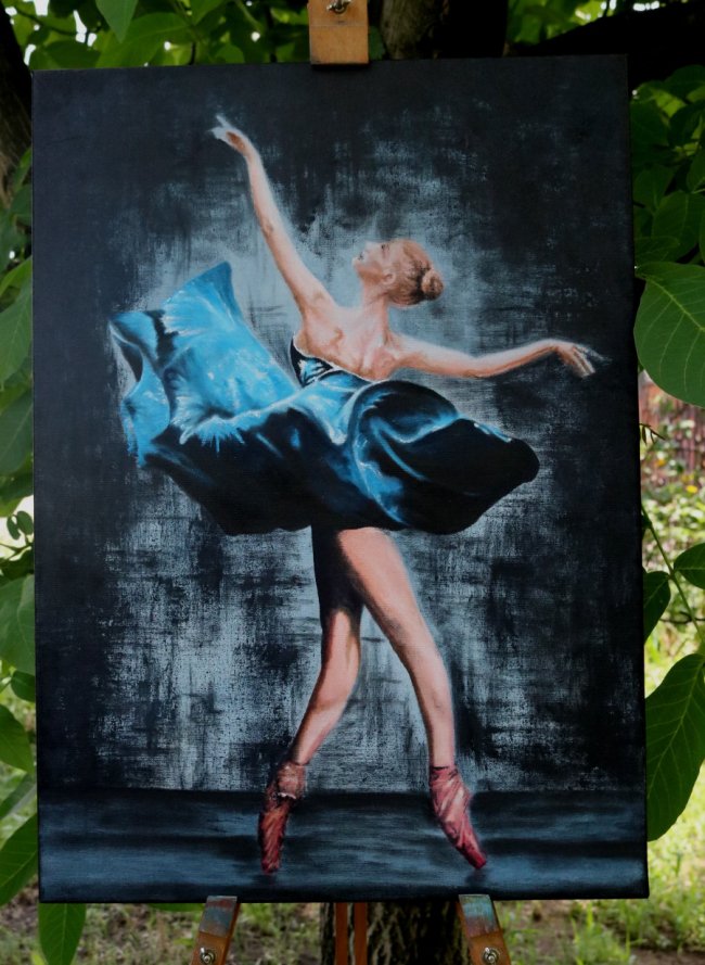 Незрячий художник з Донбасу допомагає військовим з волинської бригади