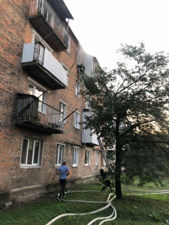 На Волині горіла квартира