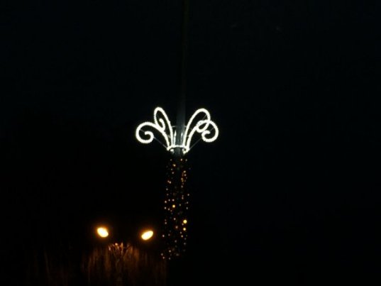 У Ковелі засвітили нову ілюмінацію. ФОТО