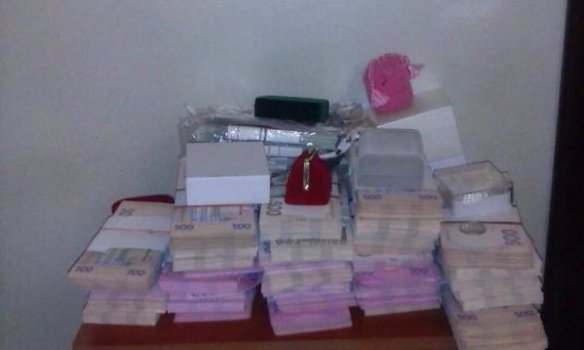 В квартирі екс-ректора авіаційного університету знайшли мільйони валюти. ФОТО