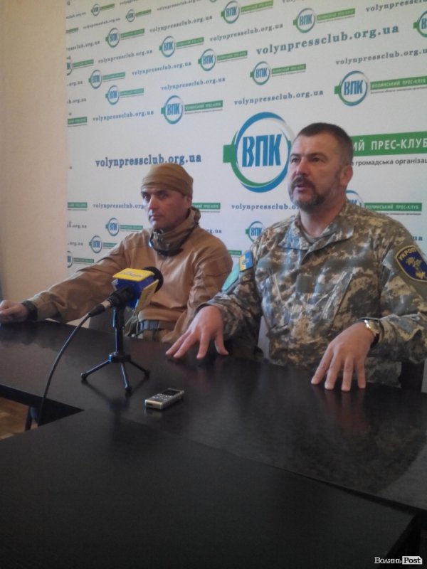  У Луцьку командир батальйону «Дніпро-1» розповів про генералів-зрадників. ФОТО*