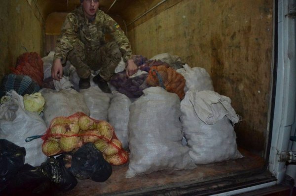 На Волині бійцям АТО зібрали півтори тонни продуктів