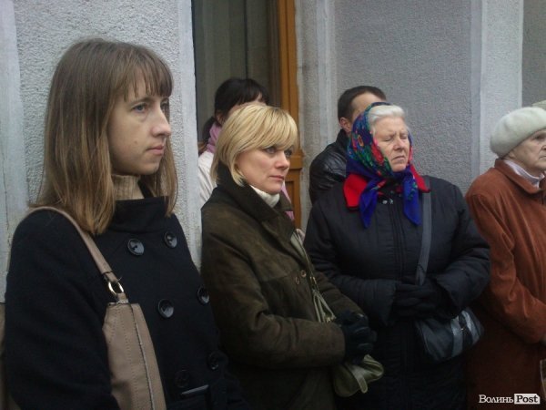 У Луцьку пікетують Волиньраду. ФОТО