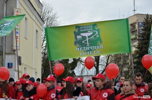 У Луцьку пом’янули померлих від СНІДу. ФОТО