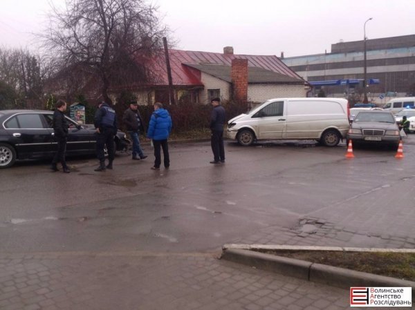 Подвійна ДТП у Луцьку. ФОТО