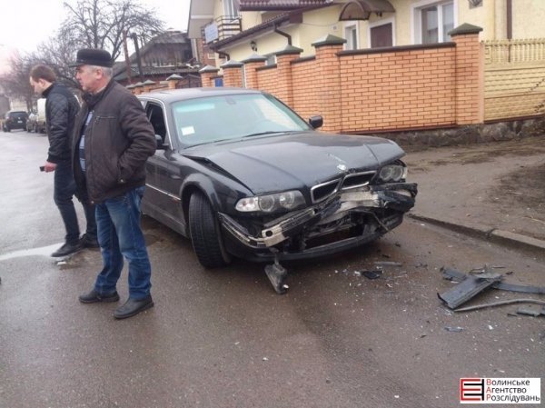 Подвійна ДТП у Луцьку. ФОТО