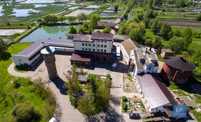 Знамените волинське село з висоти пташиного польоту