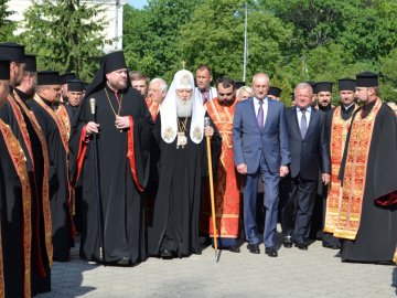 Патріарх Філарет очолив службу у волинському храмі. ФОТО