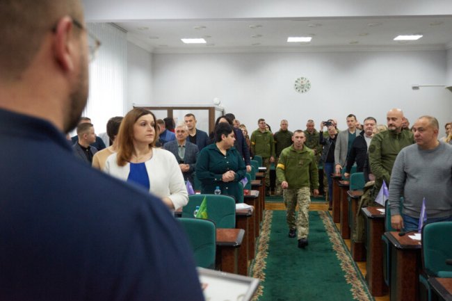 Військовослужбовці Луцького батальйону територіальної оборони отримали нагороди