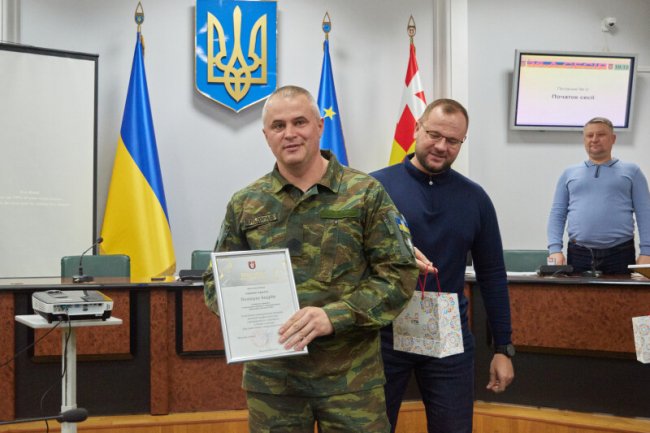 Військовослужбовці Луцького батальйону територіальної оборони отримали нагороди