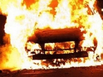 У Луцьку горів автомобіль