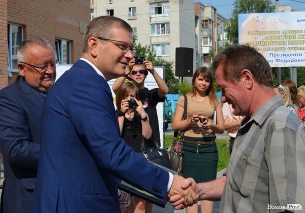 У Луцьку «здали» нову багатоповерхівку. ФОТО