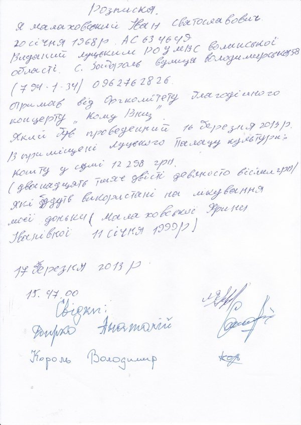 Під час концерту «Кому Вниз» зібрали понад 12 тисяч гривень. ФОТО